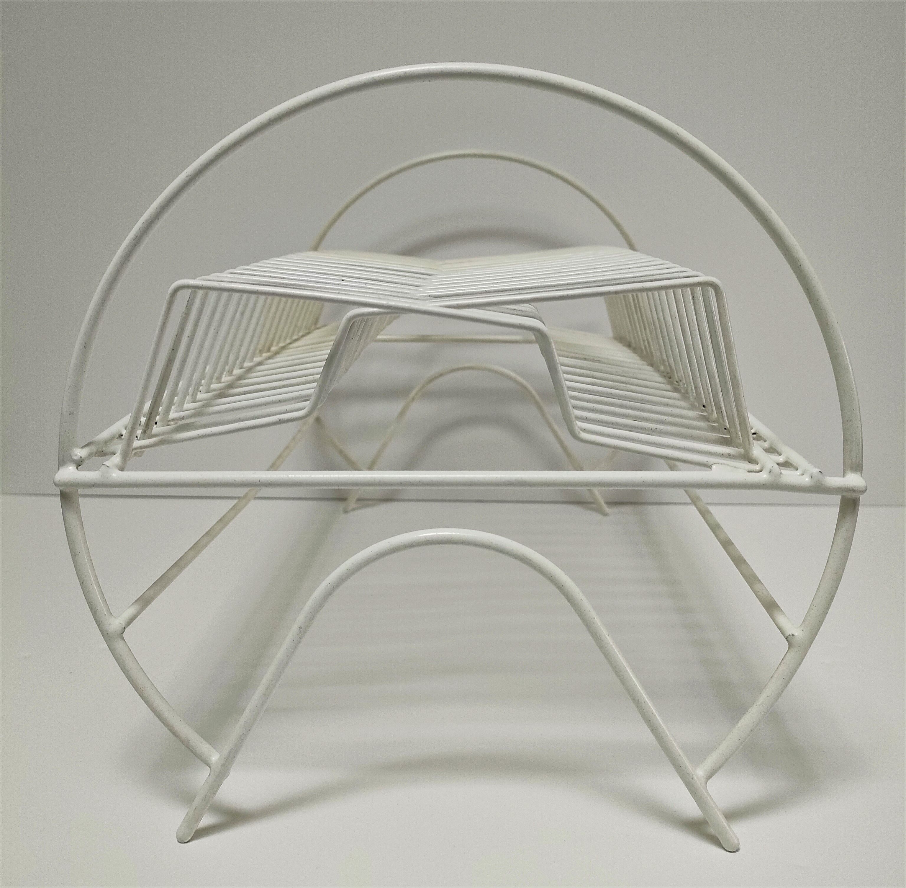 Range vinyl metal white design 60s