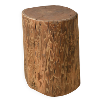 Hechi - Antique pine side table no. 7