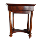 Mahogany Empire and mahogany veneer dressing table