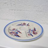 Compartmented earthenware dish