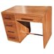 Bureau Art-Déco, en chêne, à caisson.
