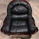 Luciano Frigerio "Rancero" Leather Lounge Chair - 1970s Italian Design