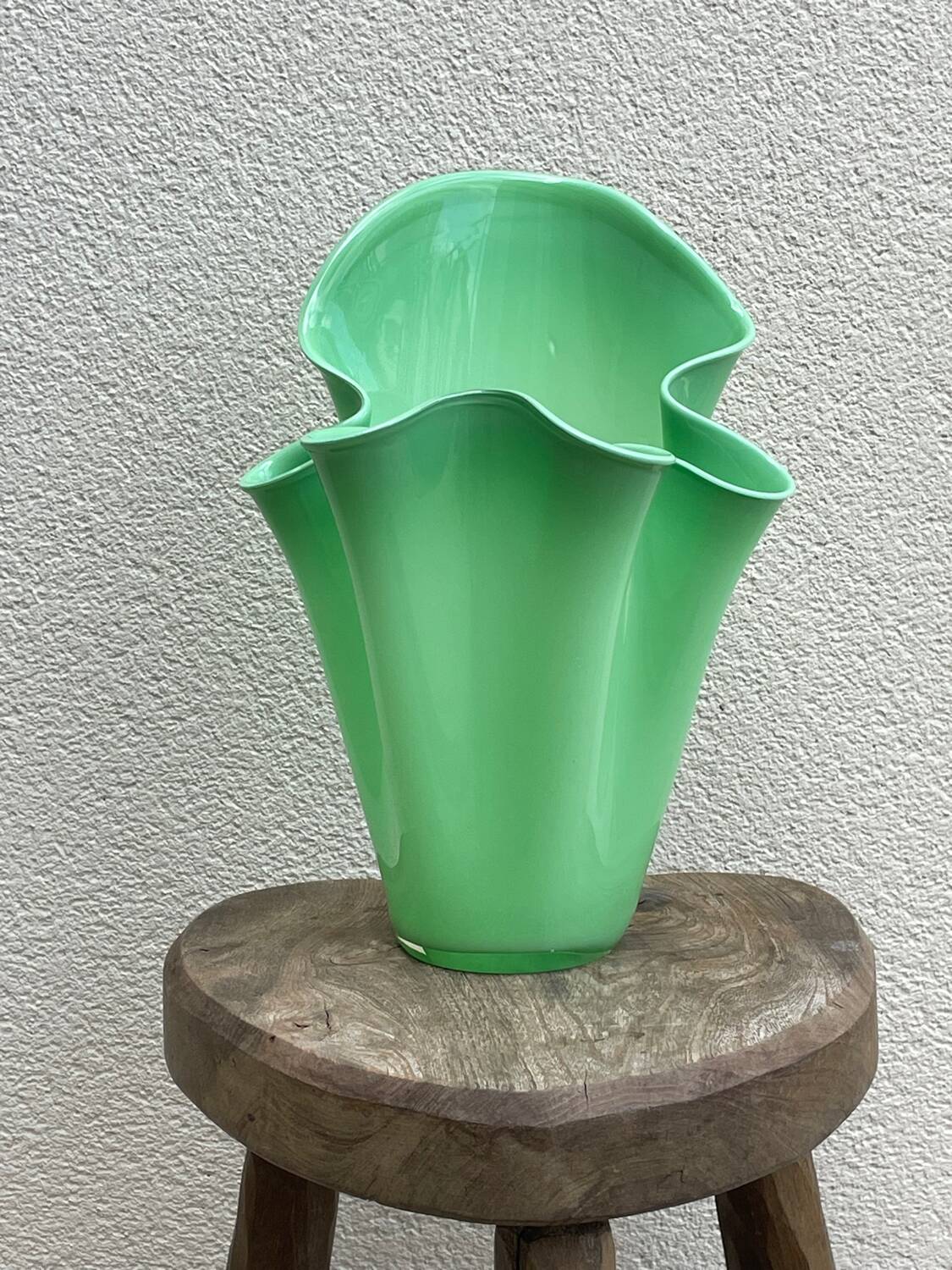 Murano handkerchief vase