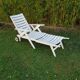 Lounge Chair or Lounger wooden feet compass years 1970