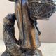 Statuette plâtre Art Nouveau
