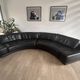 Ensemble canapé cuir modèle solstice roche bobois