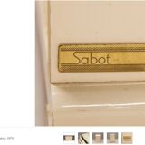 Willy Rizzo chest of drawers for Mario Sabot, 1970s.