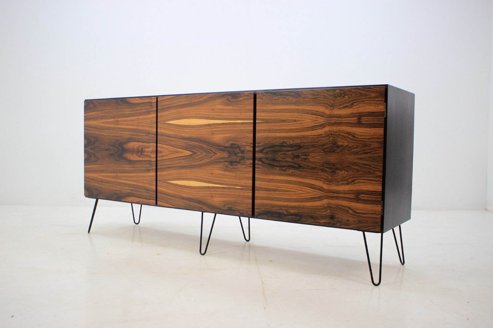 Exceptional sideboard Danish credenza 60s rosewood