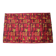 Small geometric abstract wool bouclé carpet/rug, 1950s, Czechoslovakia