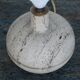1970s travertine lamp