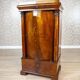 19th-Century Biedermeier Mahogany Wood and Veneer Linen Press