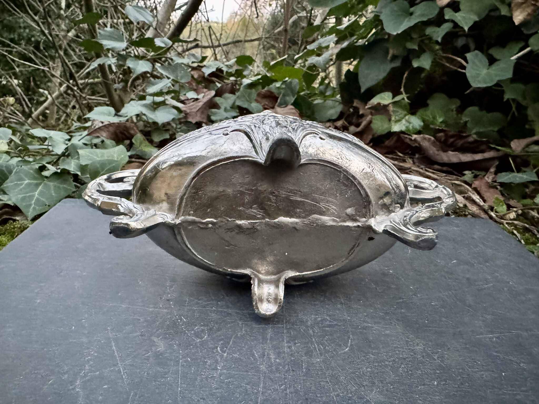 Pair of silver planters from the Napoleon III era