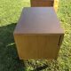 Vintage 1960s blond wood bedsides