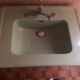 Washbasin column and toilet table 50s