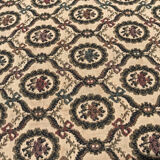 Antique chair seat upholsterer medallions