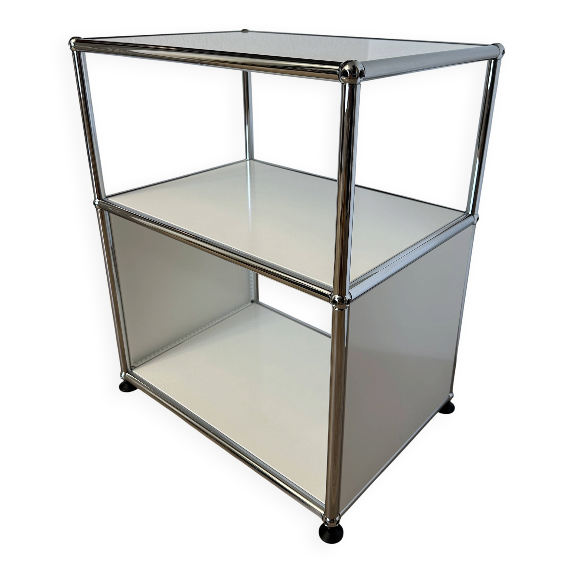Table d’appoint USM Haller en Blanc Pur
