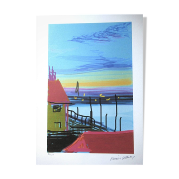 Lithographie de David Hockney signée et numérotée
