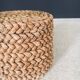 French Mediterranean Low Rope Stool from Audoux Minet, 1940s