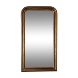 Louis Philippe mirror in gilded wood 150x90cm