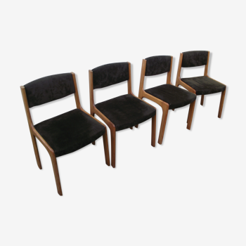 4 Baumann chairs from the 80s