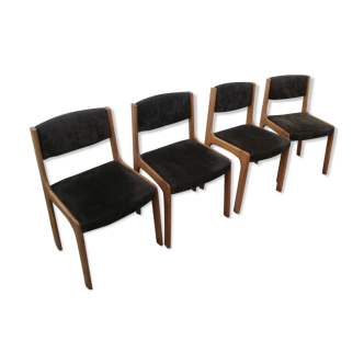 4 Baumann chairs from the 80s