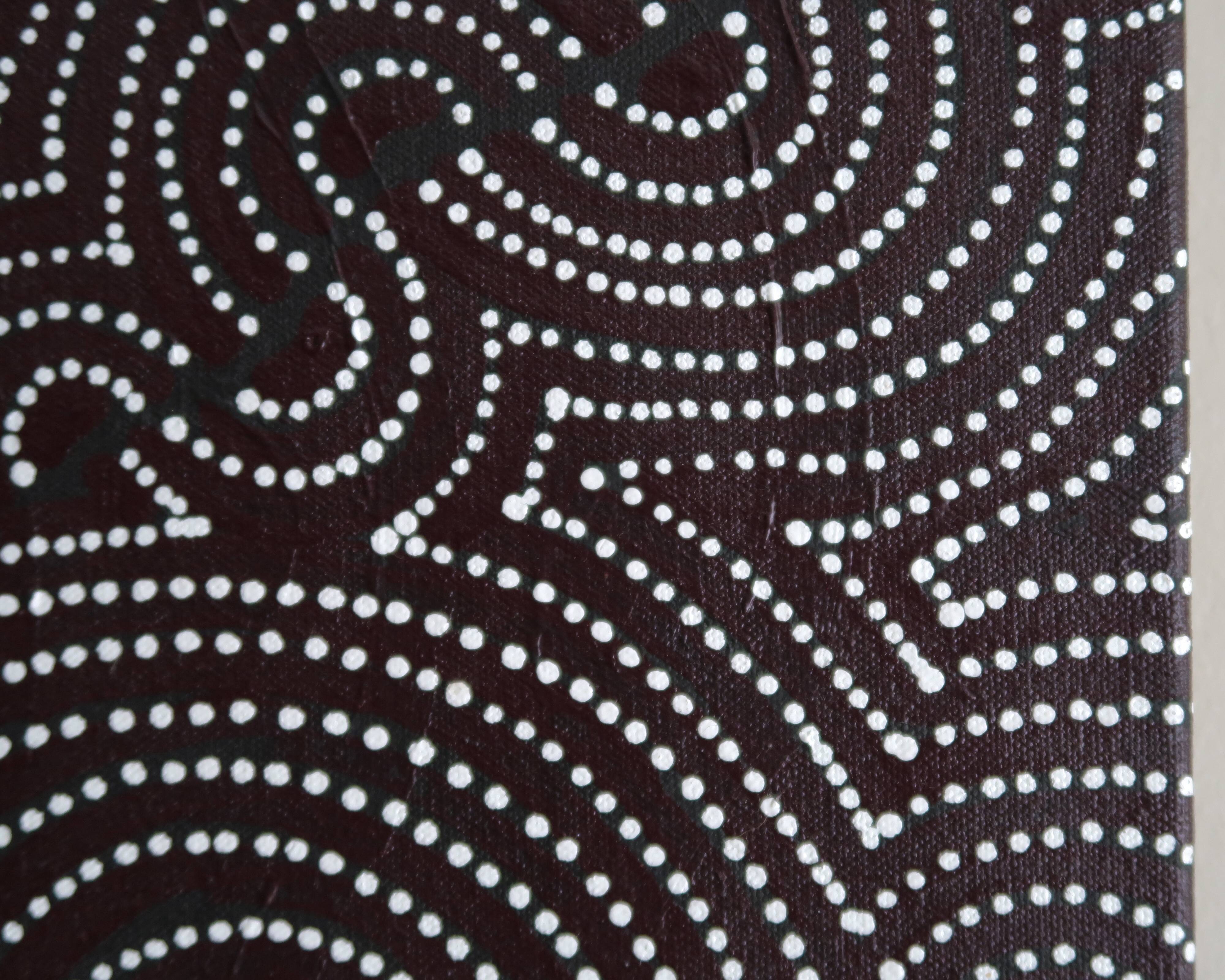 Aboriginal art painting by Christine Nakamarra Curtis
