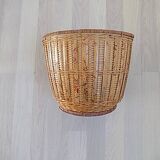 Rattan plant pot