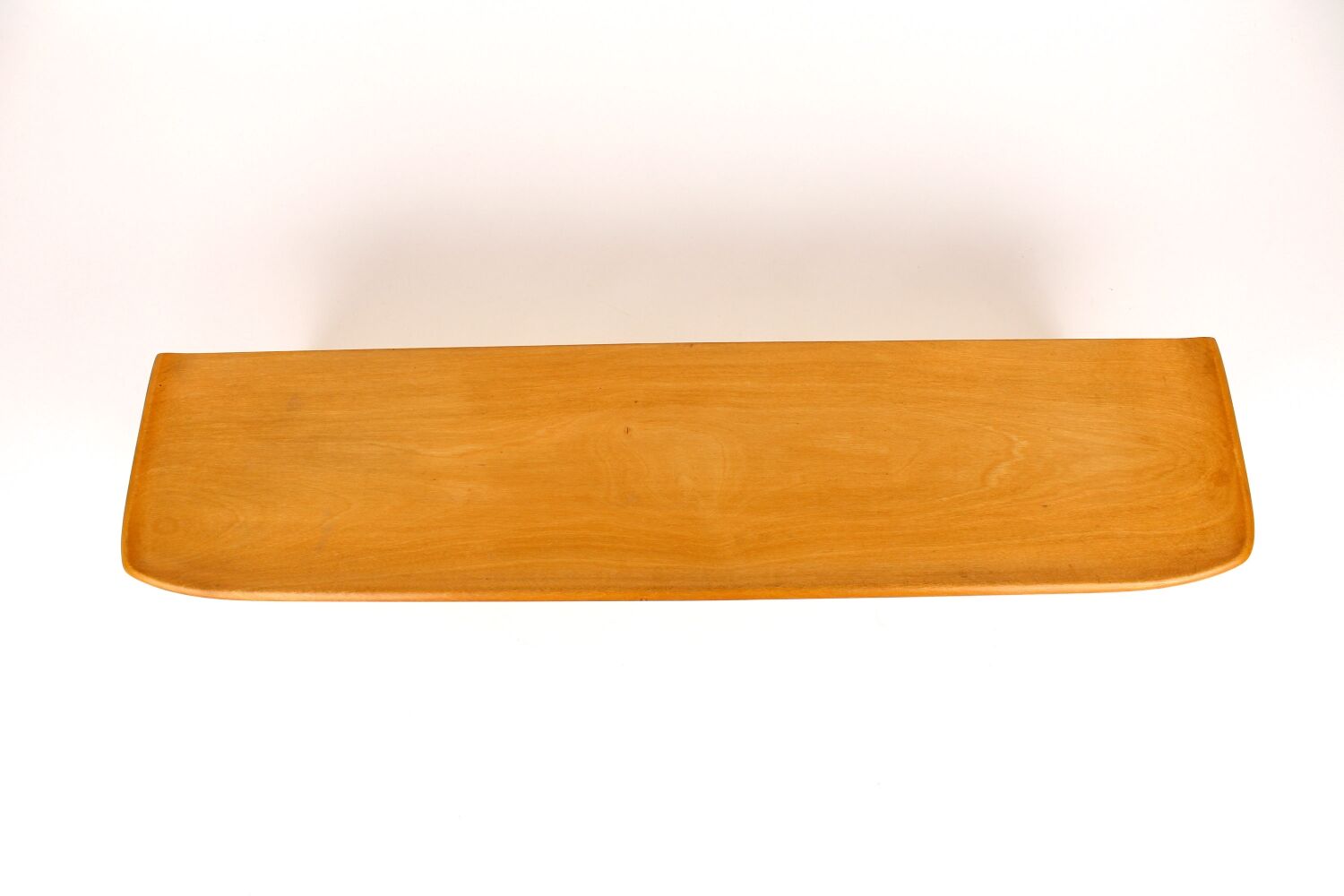 Wall console in solid wood, Switzerland 1940s