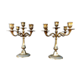 Paire de chandeliers