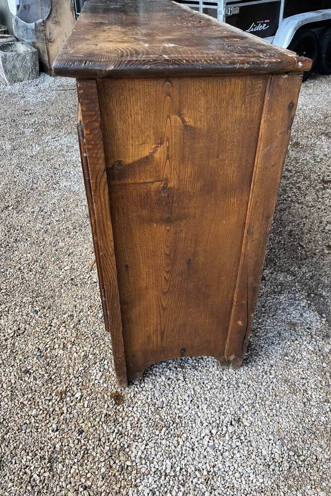 Grand buffet en chêne XIXème