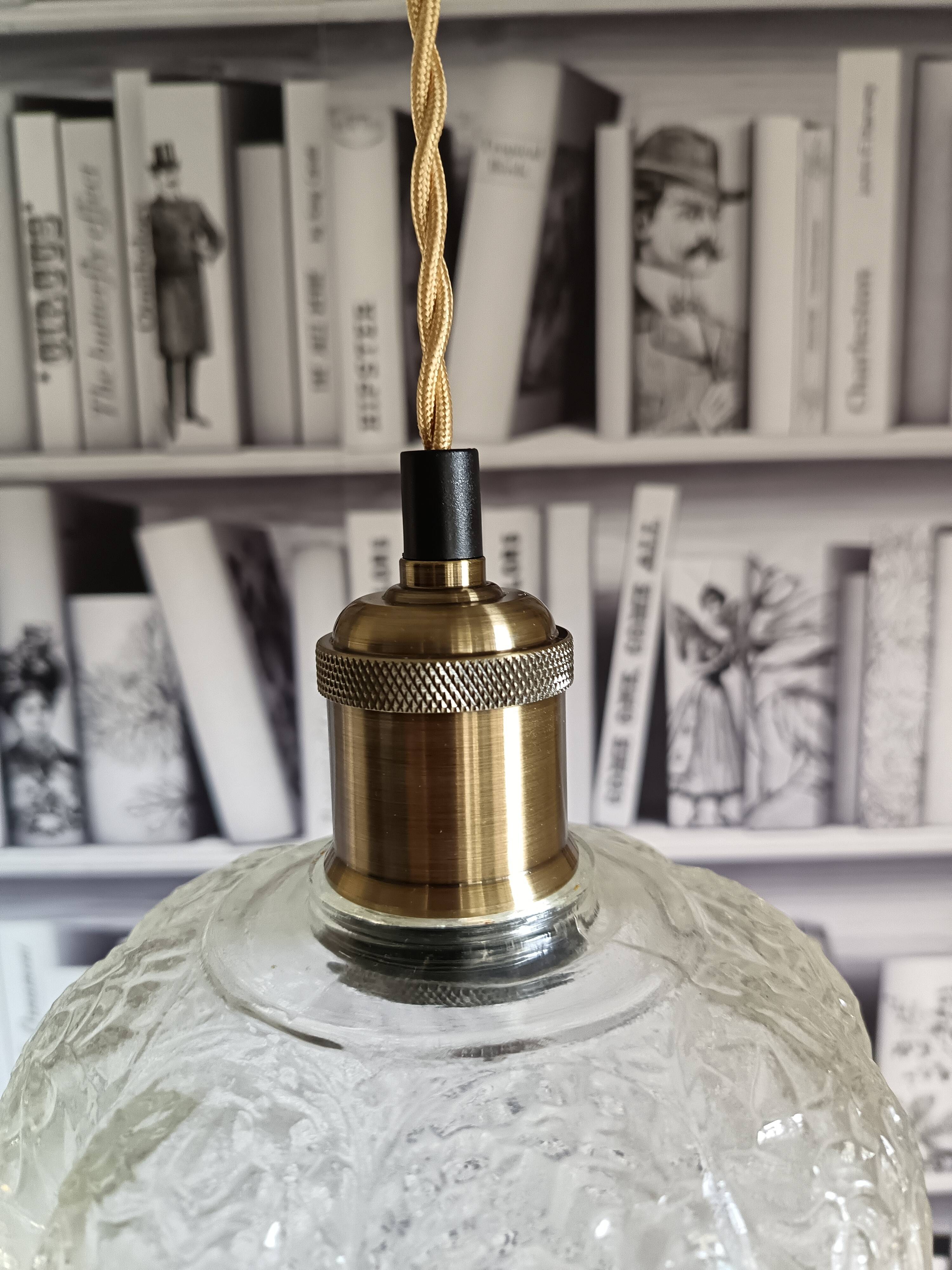 Vintage suspension 1950/6° france, camille suspension