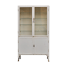 Vintage steel and glass medicine cabinet 1940 s