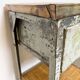 Commode en fer industriel gris, années 1950