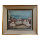 Vintage ballerina painting after Carlotta Edwards reproduction