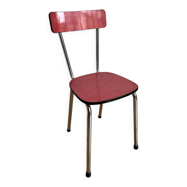Chaise formica rouge