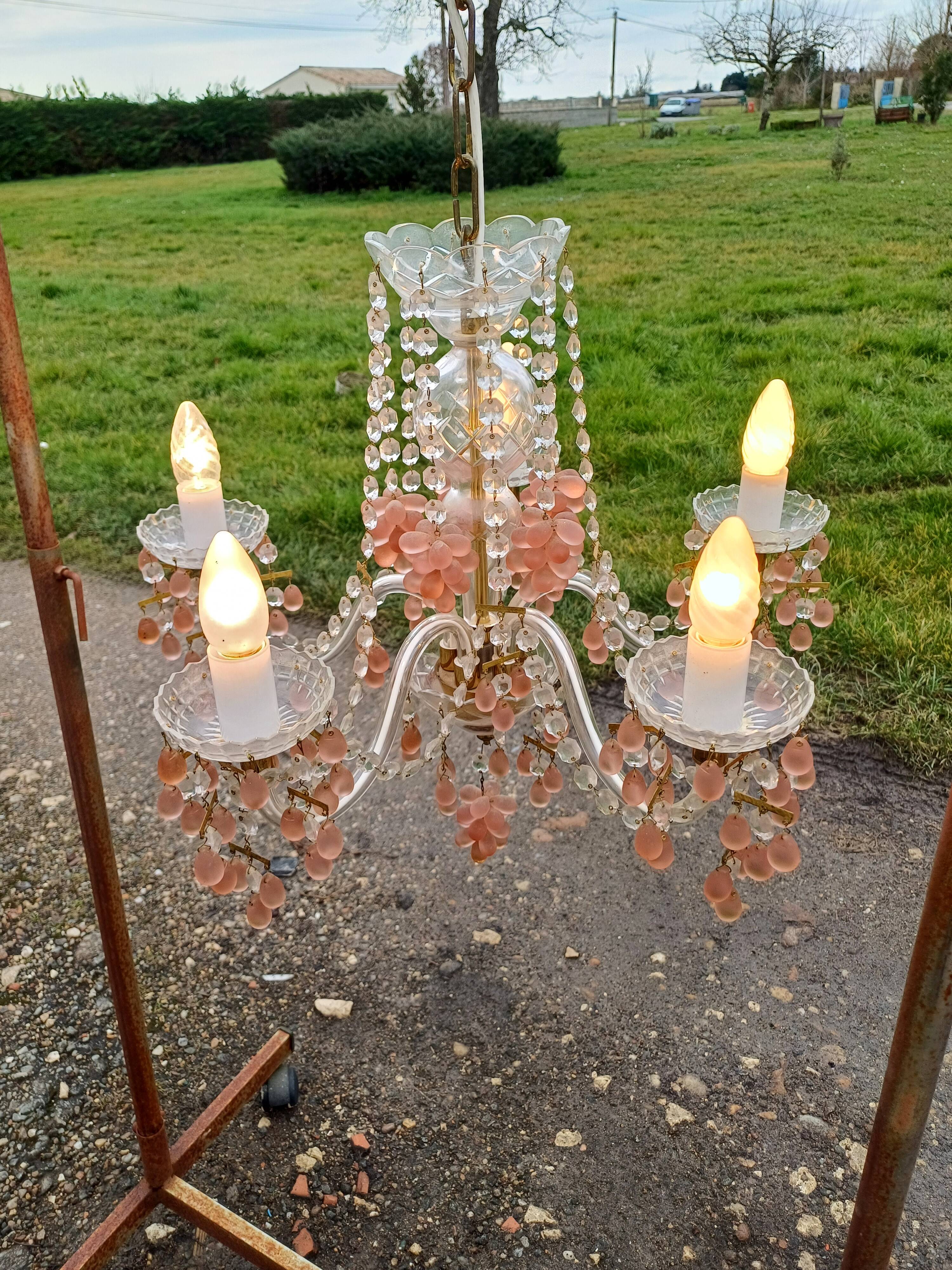 Murano Crystal Chandelier