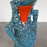 Fat Lava ceramic vase Vallauris 50s