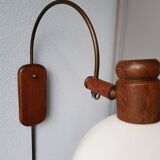 Lampe murale design Steinhauer arc années 70