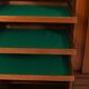 High Quality Danish Highboard with Brass Handle Inlays 1950s