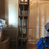 Rattan bamboo shelf