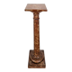 Faux marble wooden stool