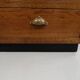 Vintage low TV cabinet from the 1950s with drawers.