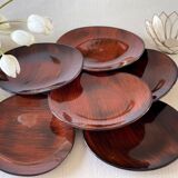 12 vintage plates 1970