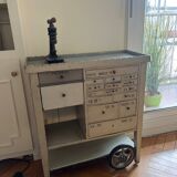 Ancien petit meuble de mercerie