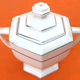 Art deco 1925 sugar box Limoges chapus and sons france
