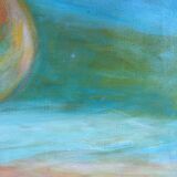 Table cut of oranges