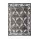 Grey overdyed persian rug traditional handmade persian carpet- 198x285cm