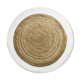 Round jute rug 160 cm