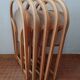 Suite of 5 Arca folding chairs by Gigi Sabadin for Crassevig Italy + 2 offered