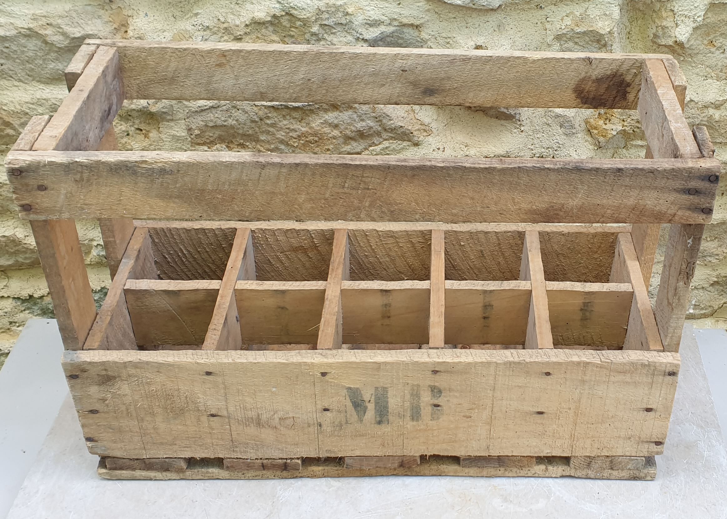 Vintage bottle locker